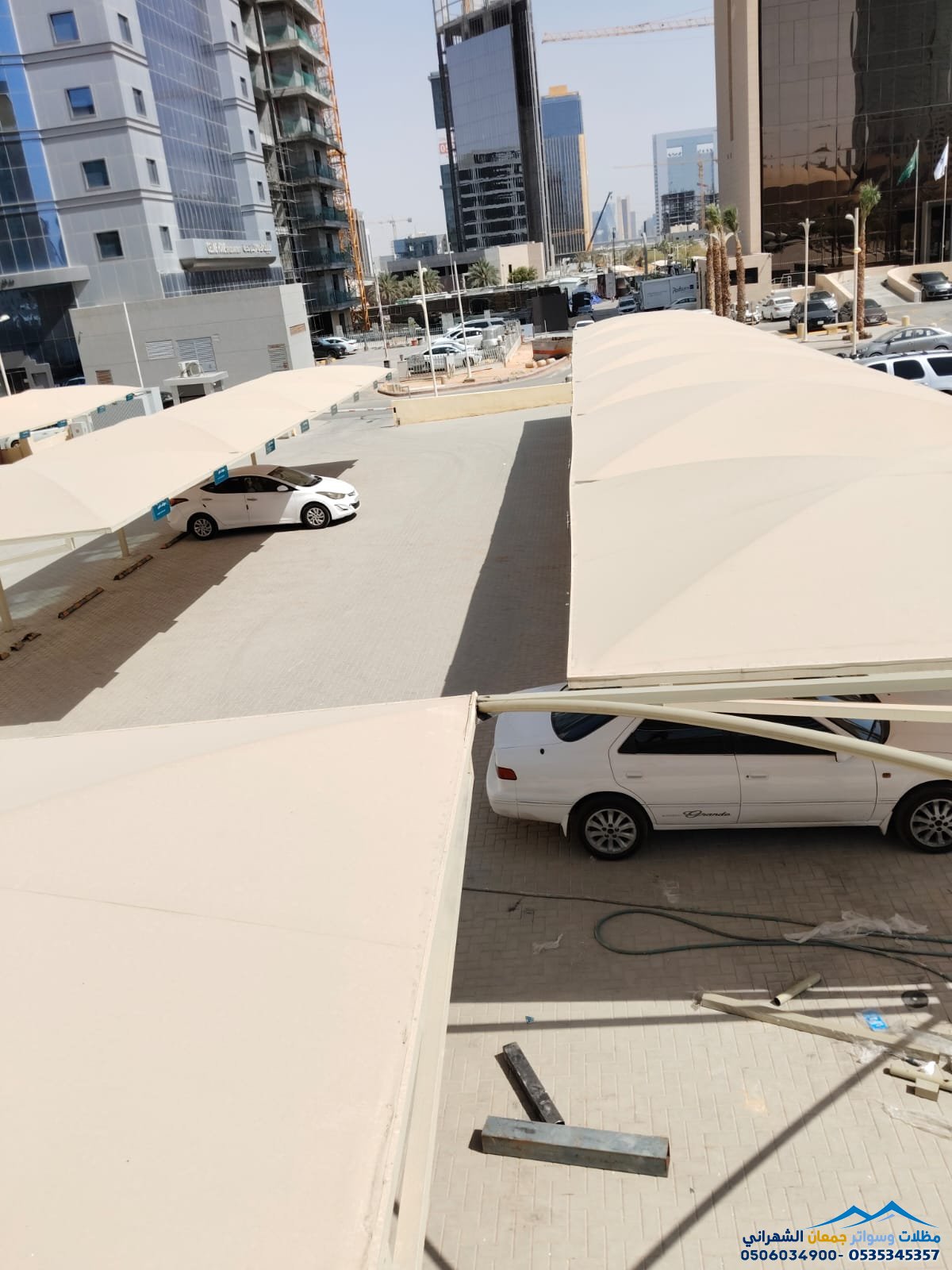 مظلات وسواتر 2025حي العليا 